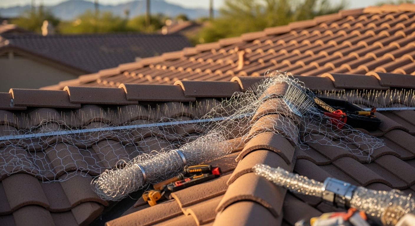 Professional pigeon removal and prevention service in Phoenix Arizona